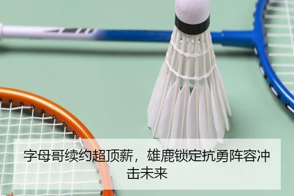 字母哥续约超顶薪，雄鹿锁定抗勇阵容冲击未来
